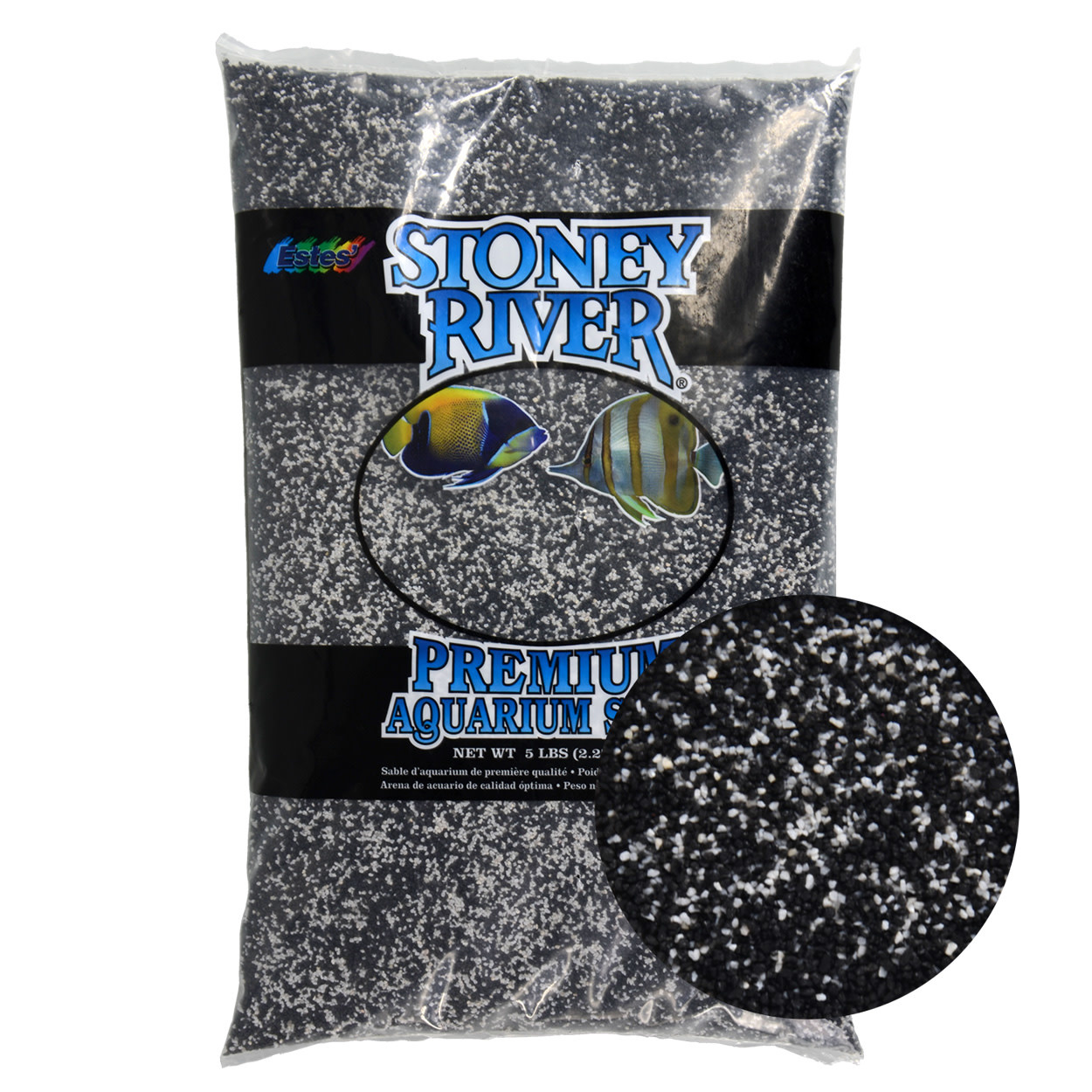 estes Stoney River Premium Aquarium Sand Java Beach 5 lb Pet