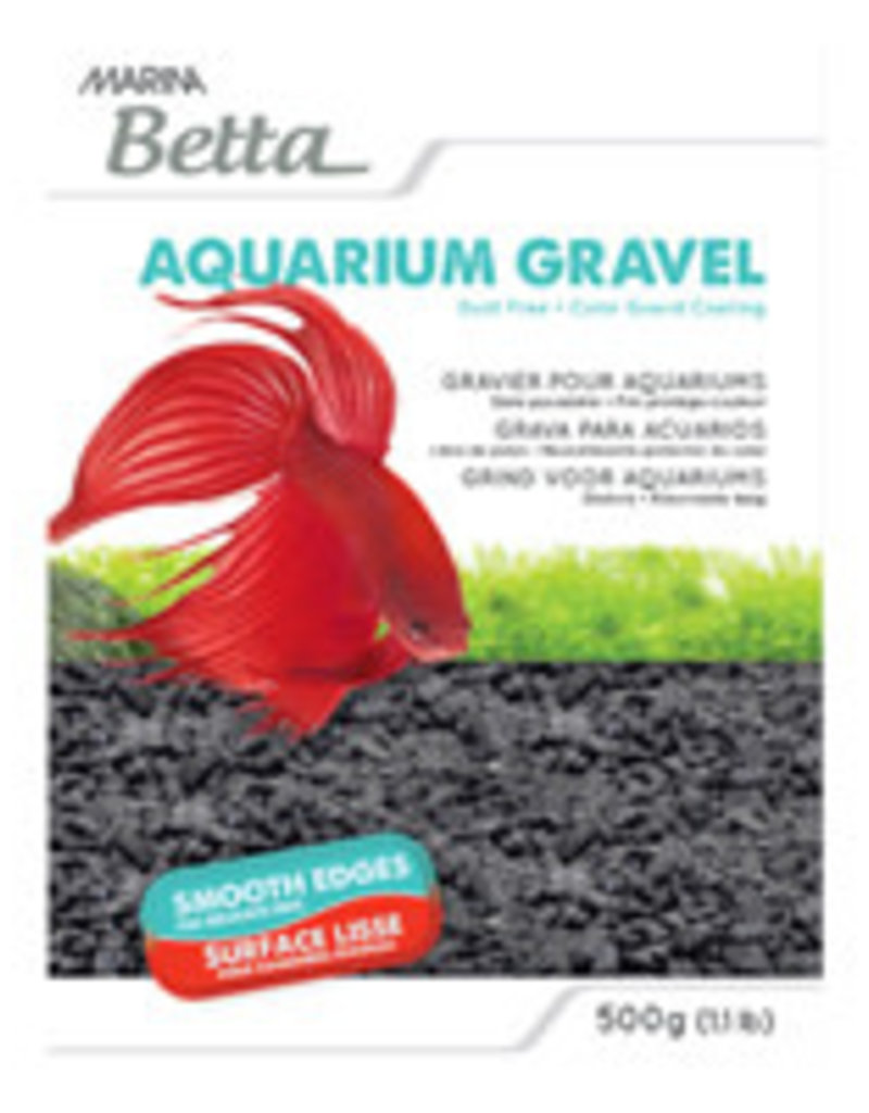 Marina Marina Betta Gravel - Black - 500 g (1.1 lb)