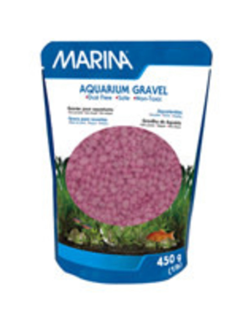 Marina Marina Decorative Aquarium Gravel - Pink - 450 g (1 lb)