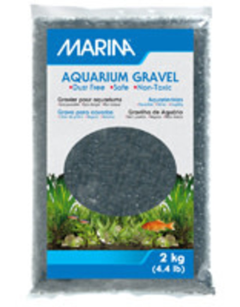 Marina Marina Black Decorative Aquarium Gravel - 2 kg (4.4 lb)