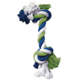 Dogit Dogit Dog Knotted Rope Toy - Multicoloured Rope Bone - XLarge