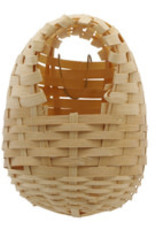 Living World Bamboo Bird Nest for Finches - Large