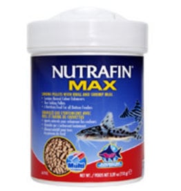 Nutrafin Nutrafin Max Sinking Pellets with Krill and Shrimp Meal - 110 g (3.89 oz)