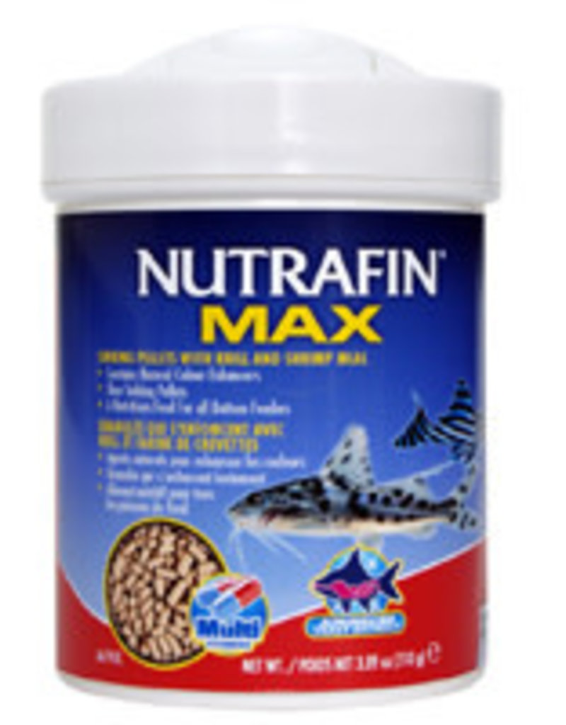 Nutrafin Nutrafin Max Sinking Pellets with Krill and Shrimp Meal - 110 g (3.89 oz)