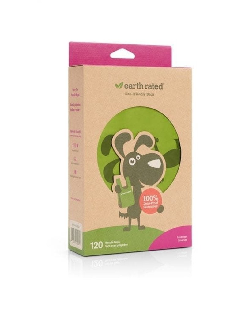 Earth Rated Earth Rated Handle Bags Lavender Scented - 120 ct