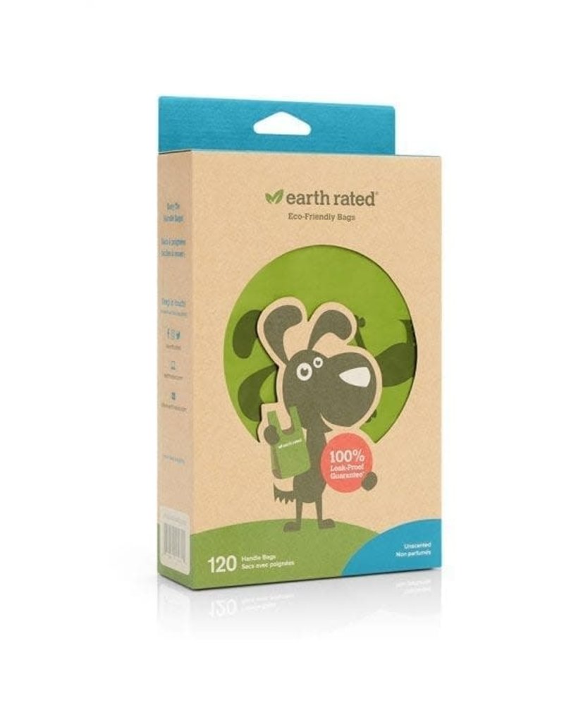 Earth Rated Earth Rated Handle Bags Unscented - 120 ct