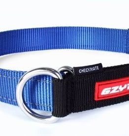 EzyDog EzyDog Checkmate Collar Blue - Large Dog