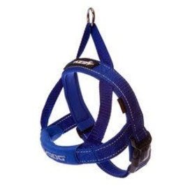 EzyDog EzyDog Quick Fit Harness Blue - XSmall Dog - 11-18in.