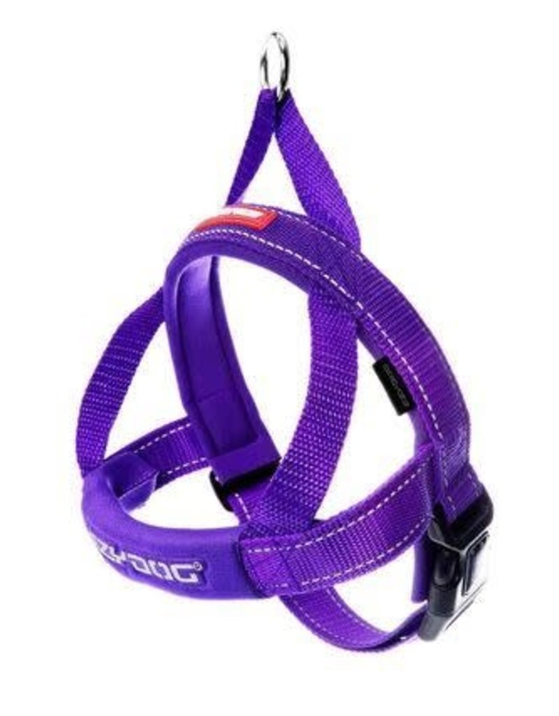 EzyDog EzyDog Quick Fit Harness Purple - Medium Dog - 16-26.5in.