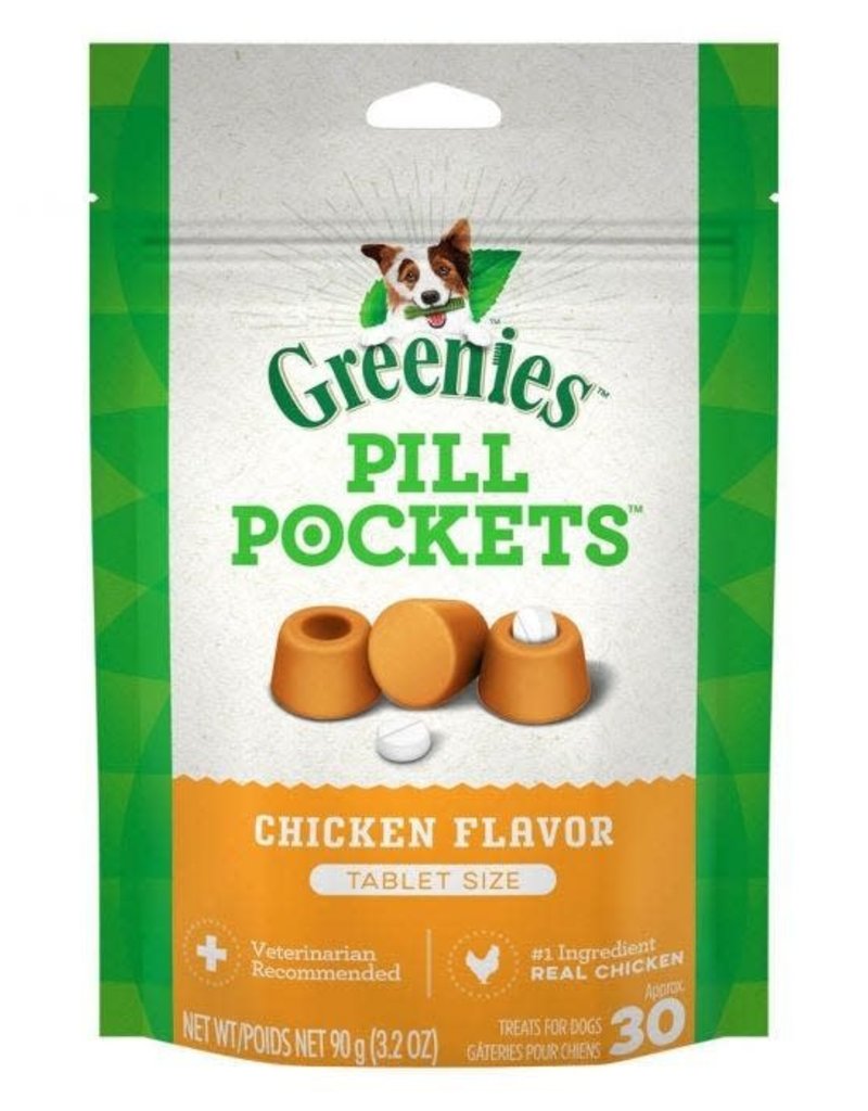 Greenies Greenies Pill Pockets Chicken - 30 Tabs - 3.2oz