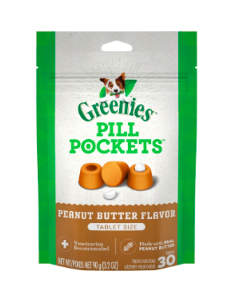 Greenies Greenies Pill Pockets Peanut Butter - 30 Tabs - 3.2oz