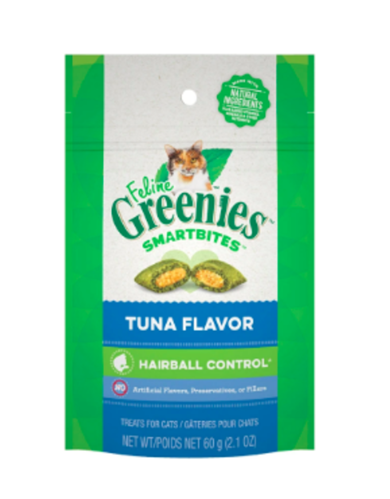 Greenies Greenies Feline Smartbites Hairball Control Tuna 2.1oz