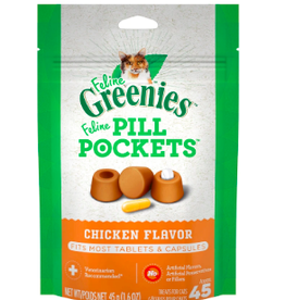 Greenies Greenies Pill Pockets Cat Chicken 1.6oz