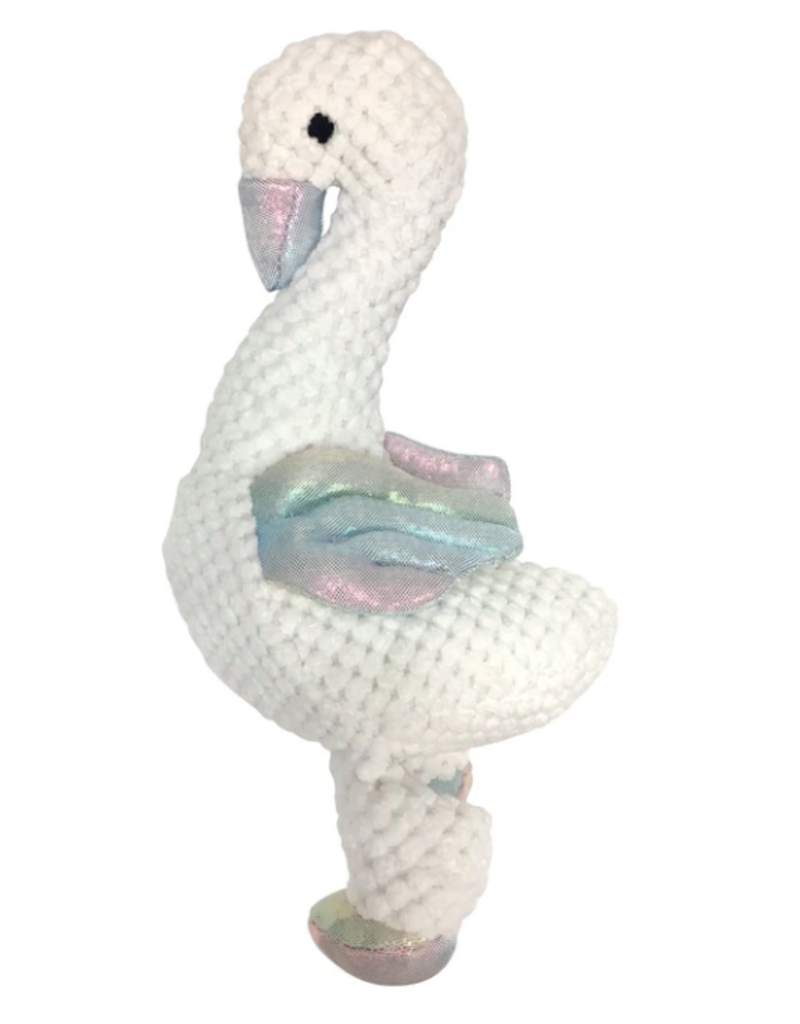 Foufou Foufou Under the Sea Knotted Toy Swan - Large