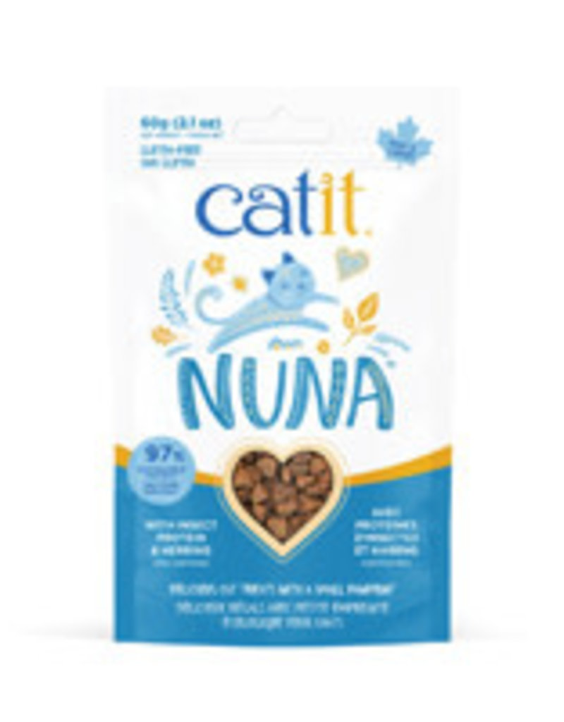 Catit Catit Nuna Treats - Insect Protein & Herring - 60 g