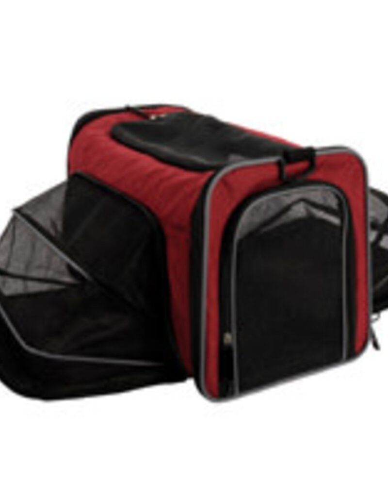 Dogit Dogit Explorer Soft Carrier Expandable Carry Bag - Burgundy