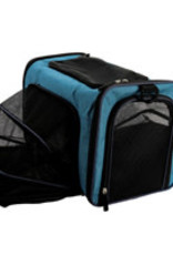 Dogit Dogit Explorer Soft Carrier Expandable Carry Bag - Blue