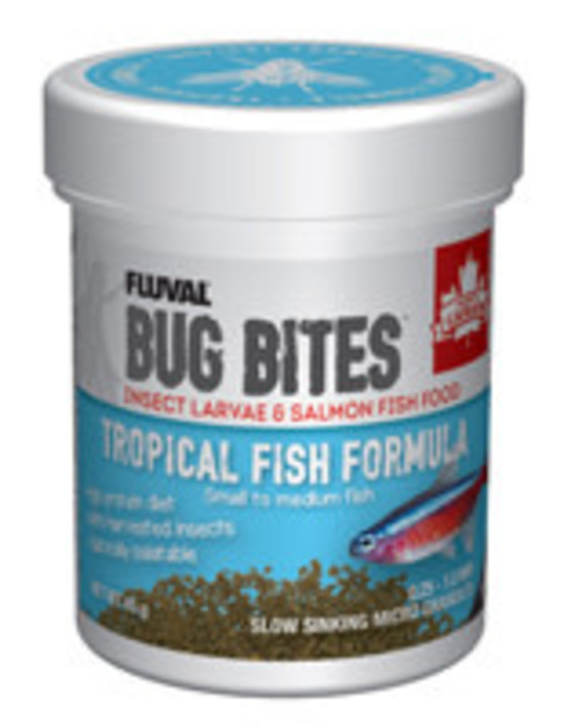 Fluval Fluval Bug Bites Tropical Fish Formula Medium-Large - 45g