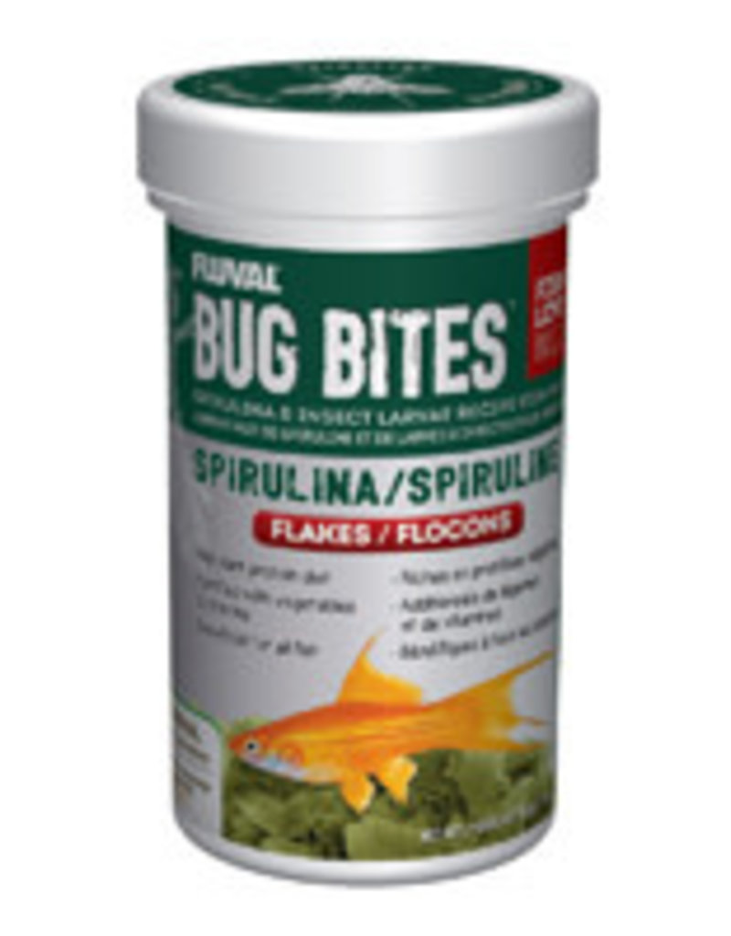 Fluval Fluval Bug Bites Spirulina Flakes - 45 g (1.58 oz)