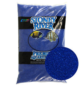 estes Estes Stoney River Premium Aquarium Sand - Blue - 5 lb
