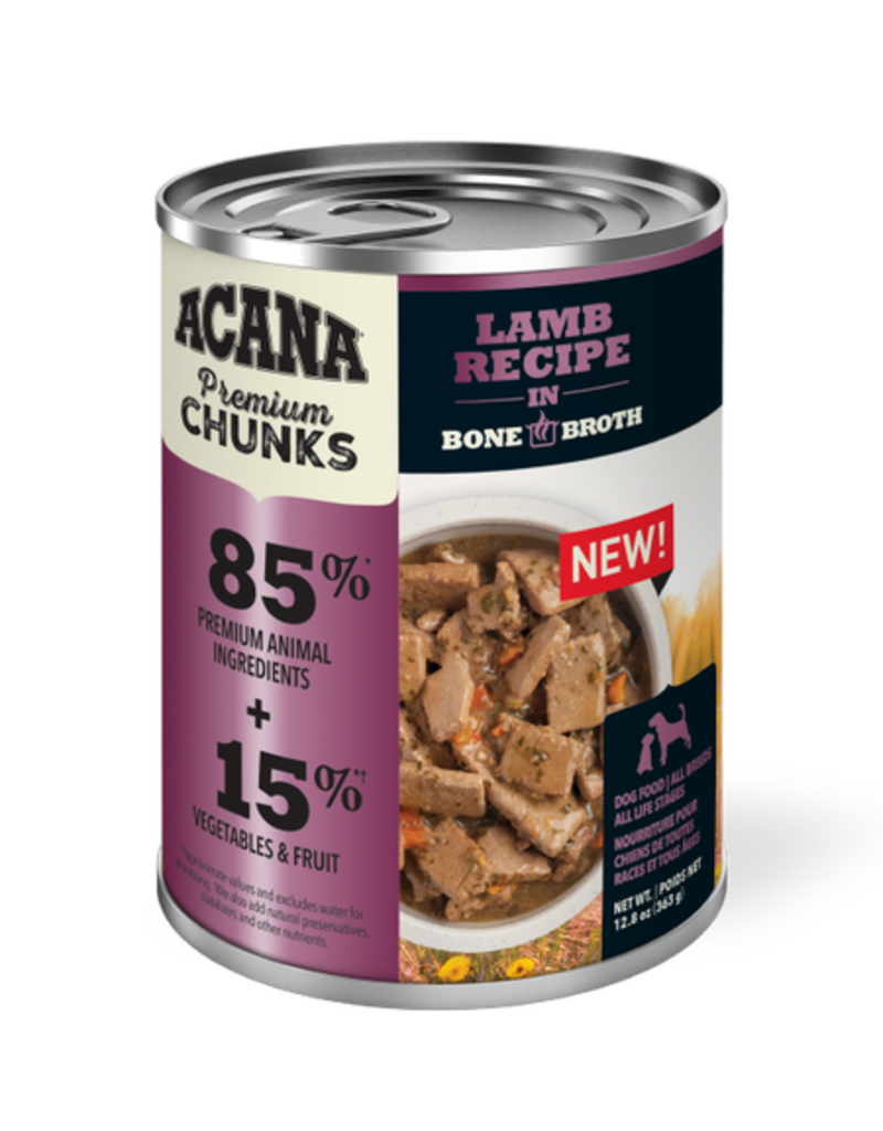Acana Acana Lamb Recipe in Bone Broth 12.8oz