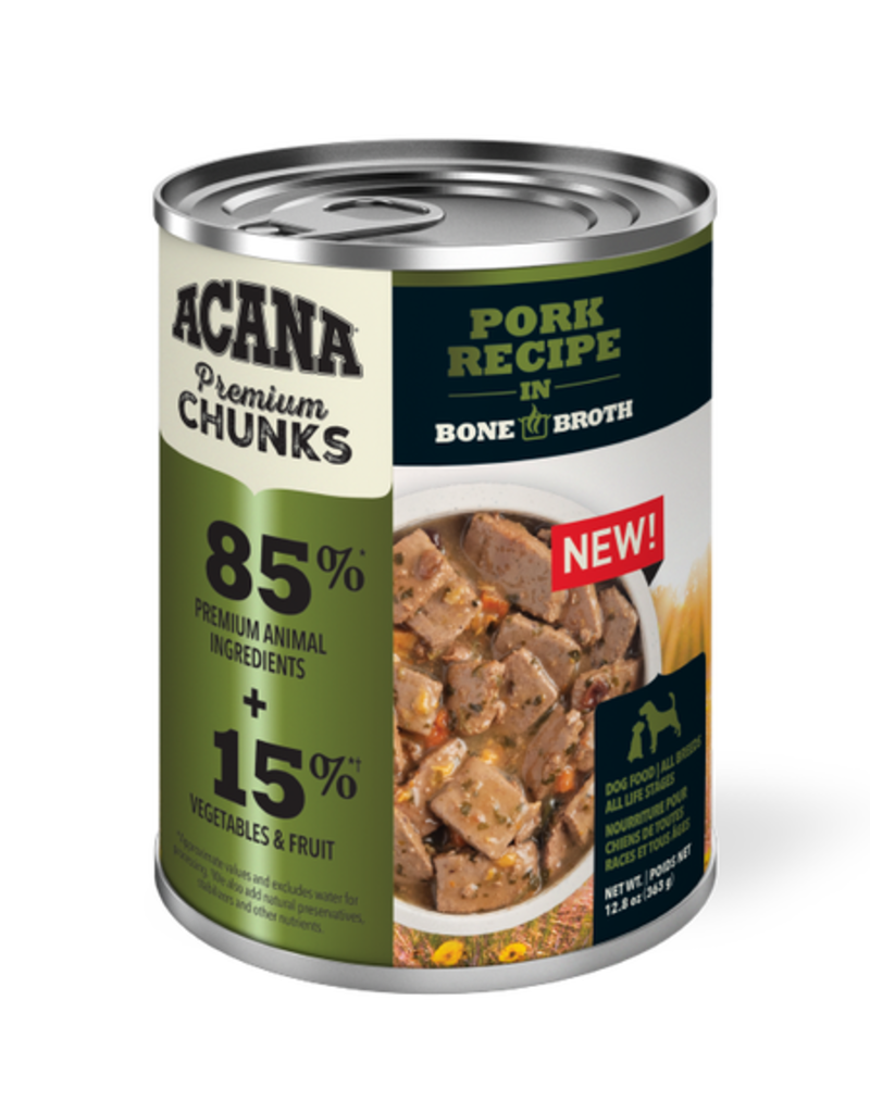 Acana Acana Pork Recipe in Bone Broth 12.8oz