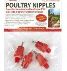 Little Giant Farm Little Giant Poultry Waterer Nipples 4pk.