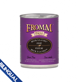 Fromm Fromm Duck A La Veg Pate Wet Dog Food 12.2oz