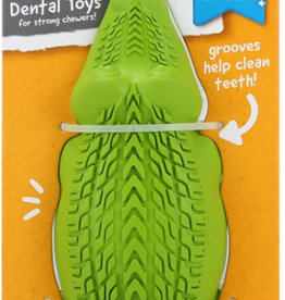 Arm & Hammer Super Treadz Dental Gator Dog Toy - Large