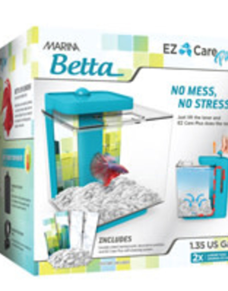 Marina Marina Betta EZ Care Plus Aquarium Kit - Blue - 5 L