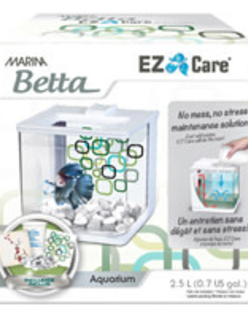 Marina Marina Betta EZ Care Betta Kit - White - 2.5 L