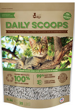 Cat Love Daily Scoops - Recycled Paper Litter - 25 lb