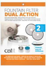 Catit Catit Dual Action Replacement Filters – 2 pack