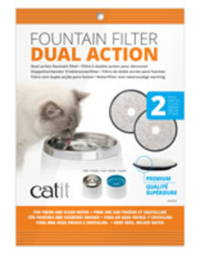 Catit Catit Dual Action Replacement Filters – 2 pack