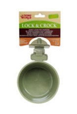 Living World Lock & Crock Dish - Olive Green