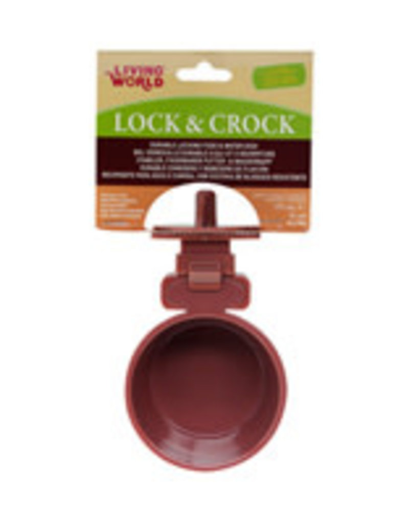 Living World Lock & Crock Dish - Burgundy Plum