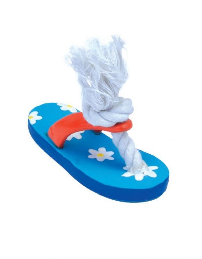 Lil Pals Li'l Pals Latex and Rope Flower Flip Flop 5in