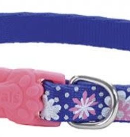 Lil Pals Li'L Pals Reflective Collar Flowers with dots