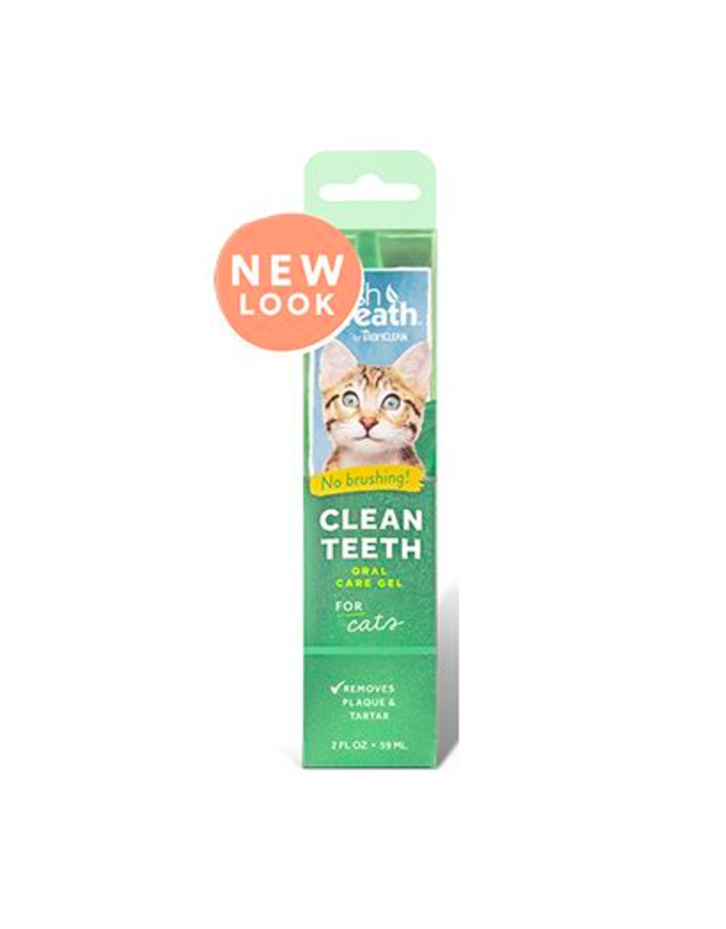 TropiClean TropiClean Fresh Breath Clean Teeth Oral Care Gel For Cats 2oz