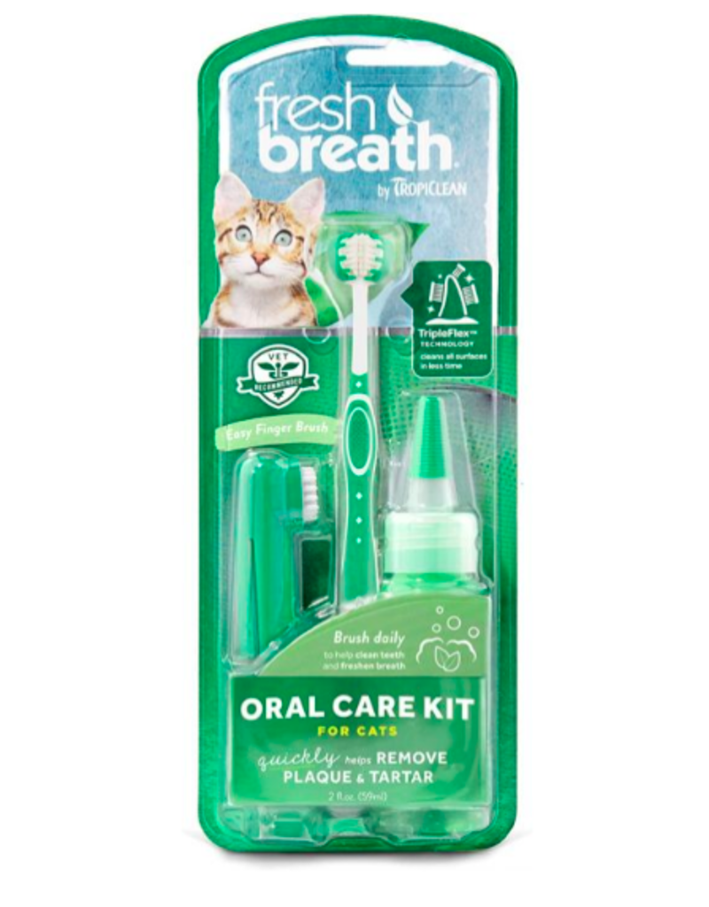 TropiClean TropiClean Fresh Breath Oral Care Kit for Cats 2oz