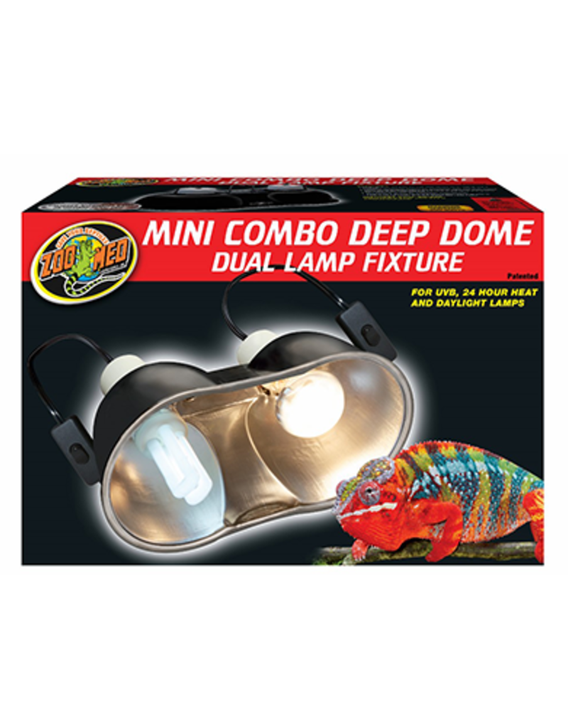 Zoo Med Zoo Med Combo Deep Dome Lamp Fixture - Mini
