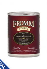 Fromm Fromm Beef & Sweet Potato Pate Wet Dog Food12.2oz