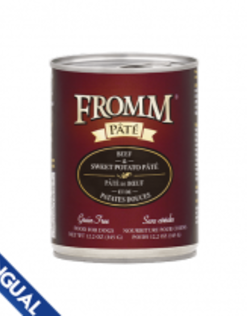 Fromm Fromm Beef & Sweet Potato Pate Wet Dog Food12.2oz