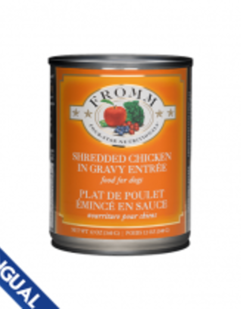 Fromm shredded chicken in gravy 2025