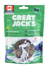 Great Jack's Great Jack's Grain-Free Soft Liver Training Treats - Liver with Kelp Recipe - 56g