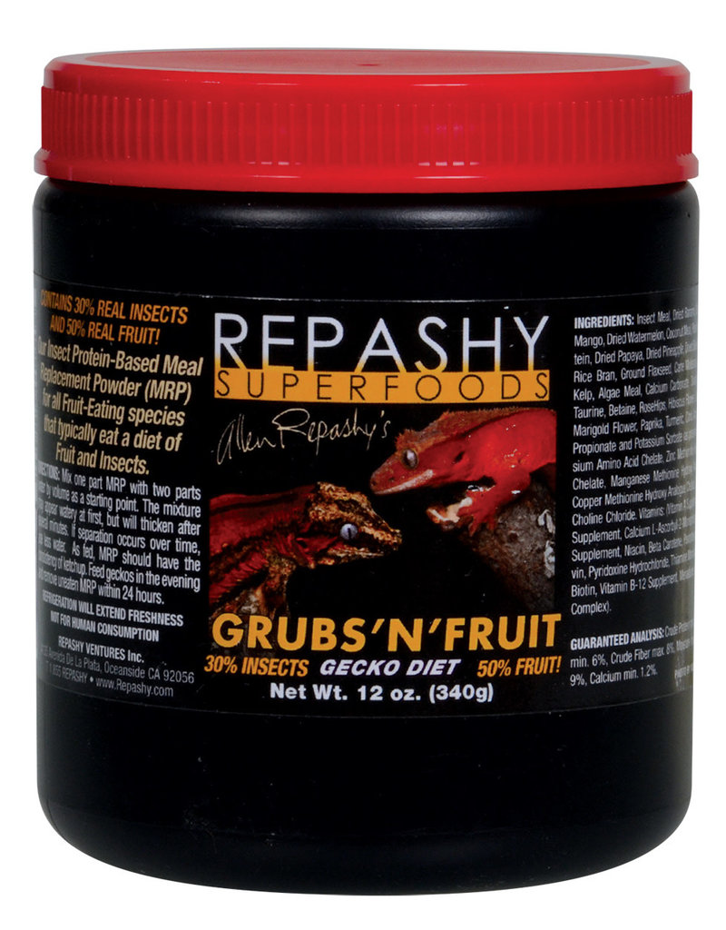Repashy Superfoods Repashy Superfoods Grubs 'N' Fruit Gecko Diet - 12oz