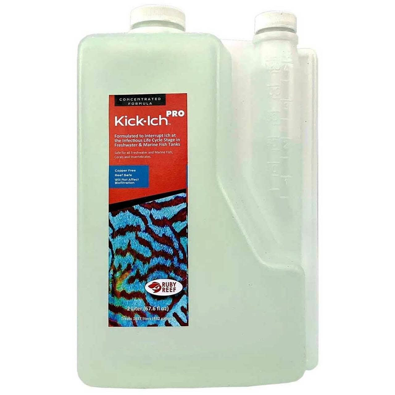 Ruby Reef Ruby Reef Kick-Ich Pro Dosing Bottle - 2 L - Pet Central Limited