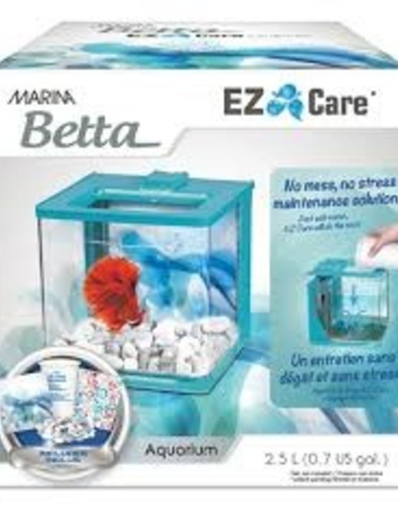 Marina Marina Betta EZ Care Betta Kit - Blue - 2.5 L