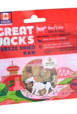 Great Jack's Great Jack's Freeze Dried Raw Treats - Beef Liver - 1 oz