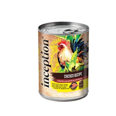 Inception Canned Dog Food Chicken Recipe 13oz - Pet Central Limited